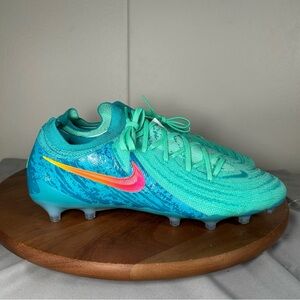 Nike Phantom GX II Elite AG-Pro Green Glow Cleats FZ4913-300 Men's Size 10.5